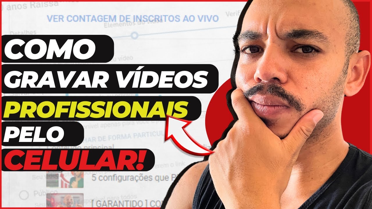 COMO GRAVAR VIDEO NO YOUTUBE PELO CELULAR ( PARA ANDROID E IPHONE ...