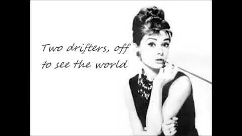 Audrey Hepburn -Moon River (lyrics)