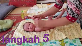 TUTORIAL MUDAH SENAM BAYI 1 - 3 BULAN (Penting Untuk Perkembangan Kemampuan Motorik)