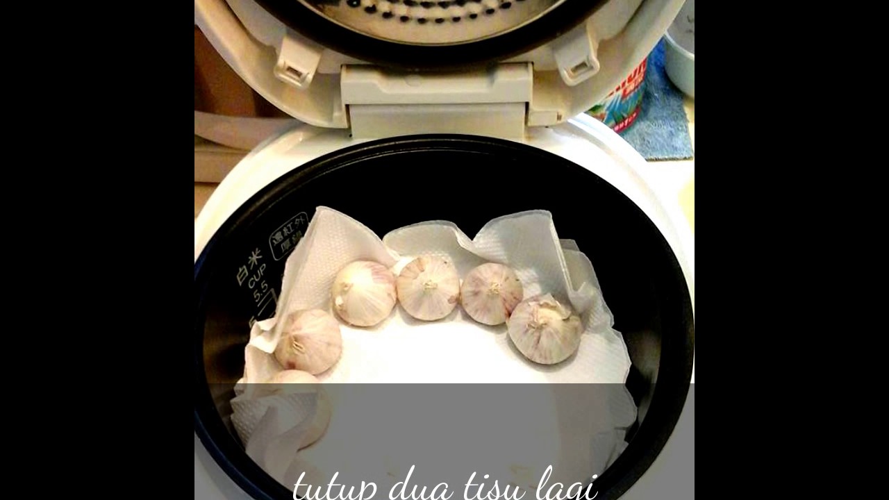 cara membuat Black Garlic