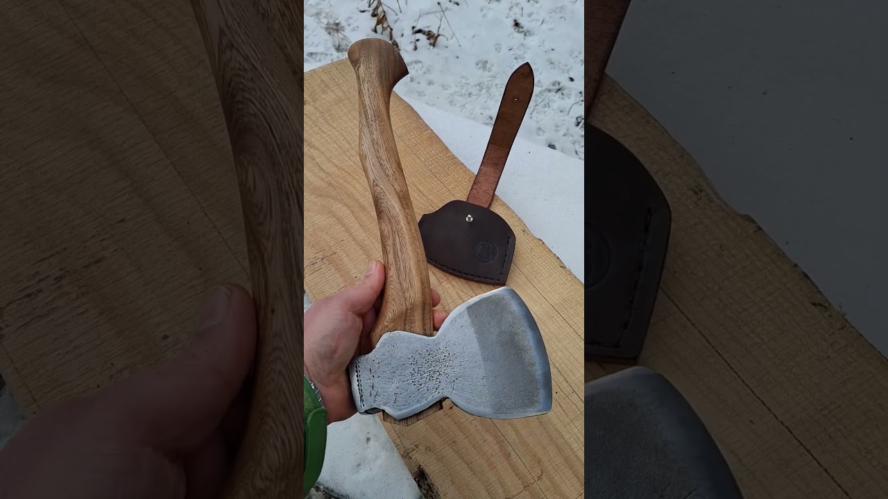 Англійська сокира Issac Nash. Английский топор. Vintage axe Issac Nash Damascus made in England