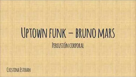 Uptown funk   Bruno Mars