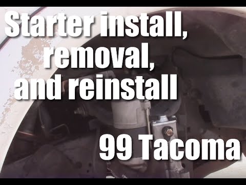 Video: Hvor er brændstoffilteret på en Toyota Tacoma 99?
