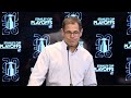 Don Sweeney speaks with media ahead of first round playoff matchup against Buffalo Sabres