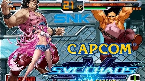 SNK vs. Capcom: SVC Chaos Hardest-Hugo Andore No Lose ALL