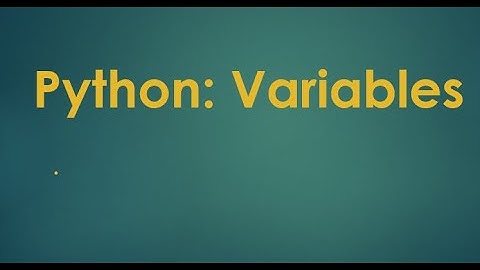Python Variables: Storing Your Data with Style! Python Tutorial 3 #python #variables