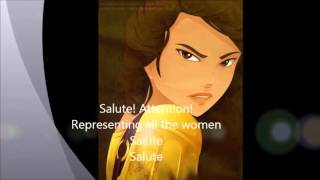 Video thumbnail of "Girls of Olympus - Salute"