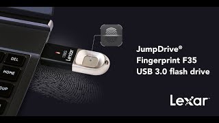 Lexar Jumpdrive Fingerprint F35 Usb 30 Flash Drive