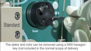 Injector - Cleaning the valve