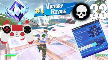 Best 60FPS Non Claw Console Player + Controller settings/sensitivity (Chapter 4 Linear)