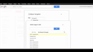 Organize your Google Site sidebar