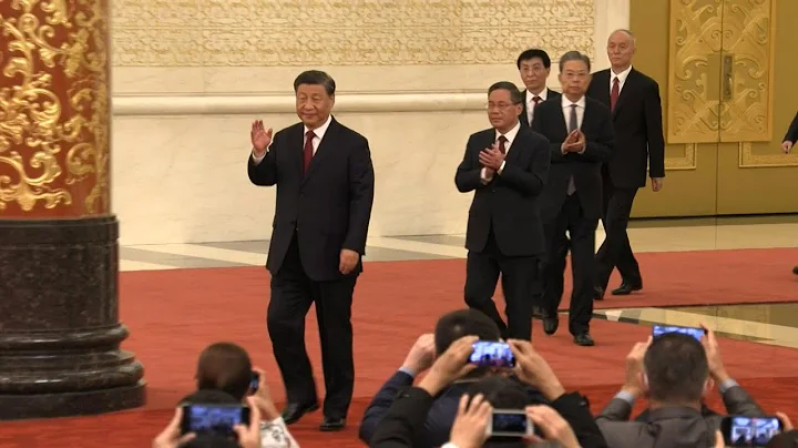 Xi leads new lineup of top Chinese Communist Party officials | AFP - DayDayNews