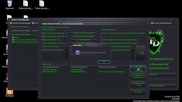 Trillium Security MultiSploit Tool v6 - Security Password Generator
