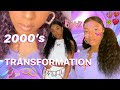 Y2k(early 2000s) TRANSFORMATION & LOOKBOOK! HAIR, MAKEUP & OUTFITS! // AvocadoJada