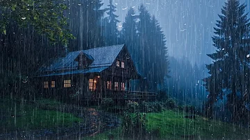 Heavy Rain To Sleep Immediately - Let The Sound Of Rain Wash Away Your Sadness Tonight - Relax