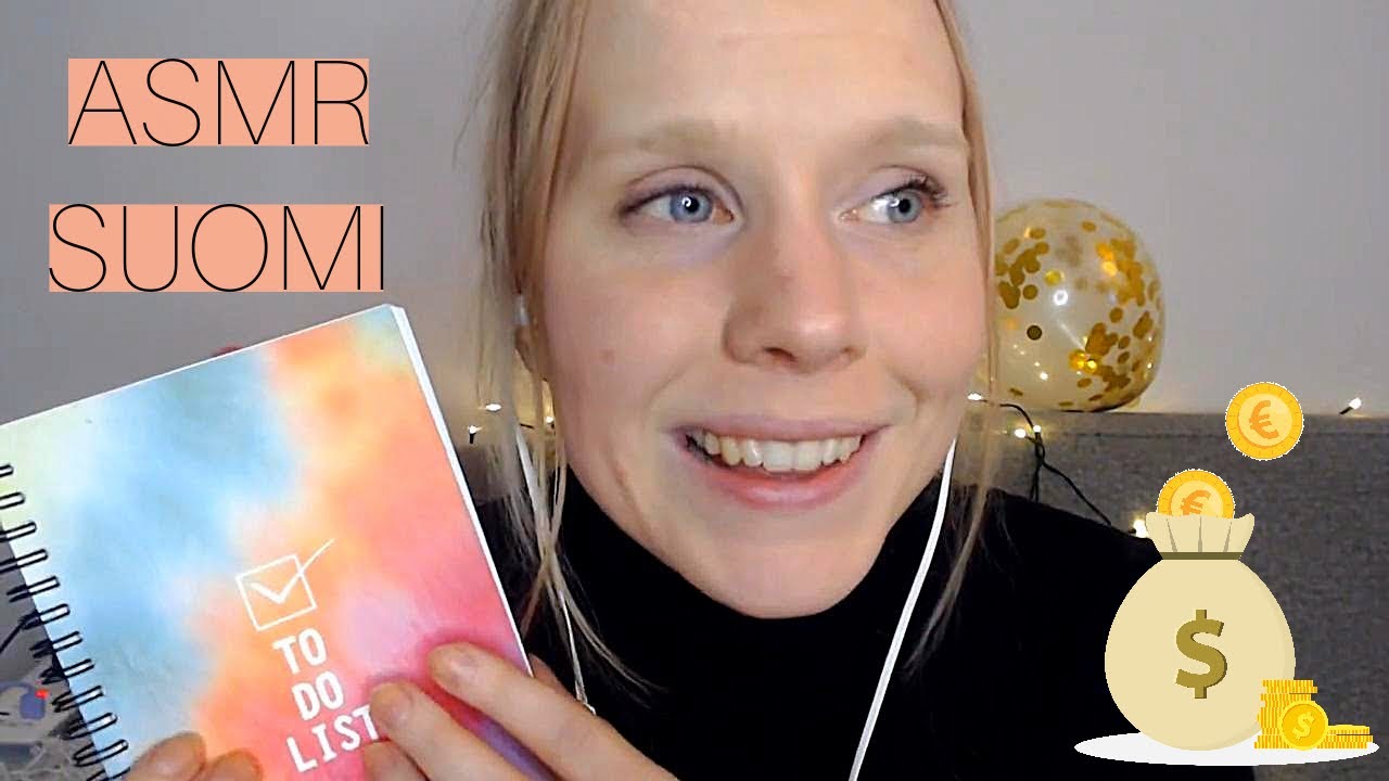 ASMR SUOMI viisi vinkkiä säästämiseen💵