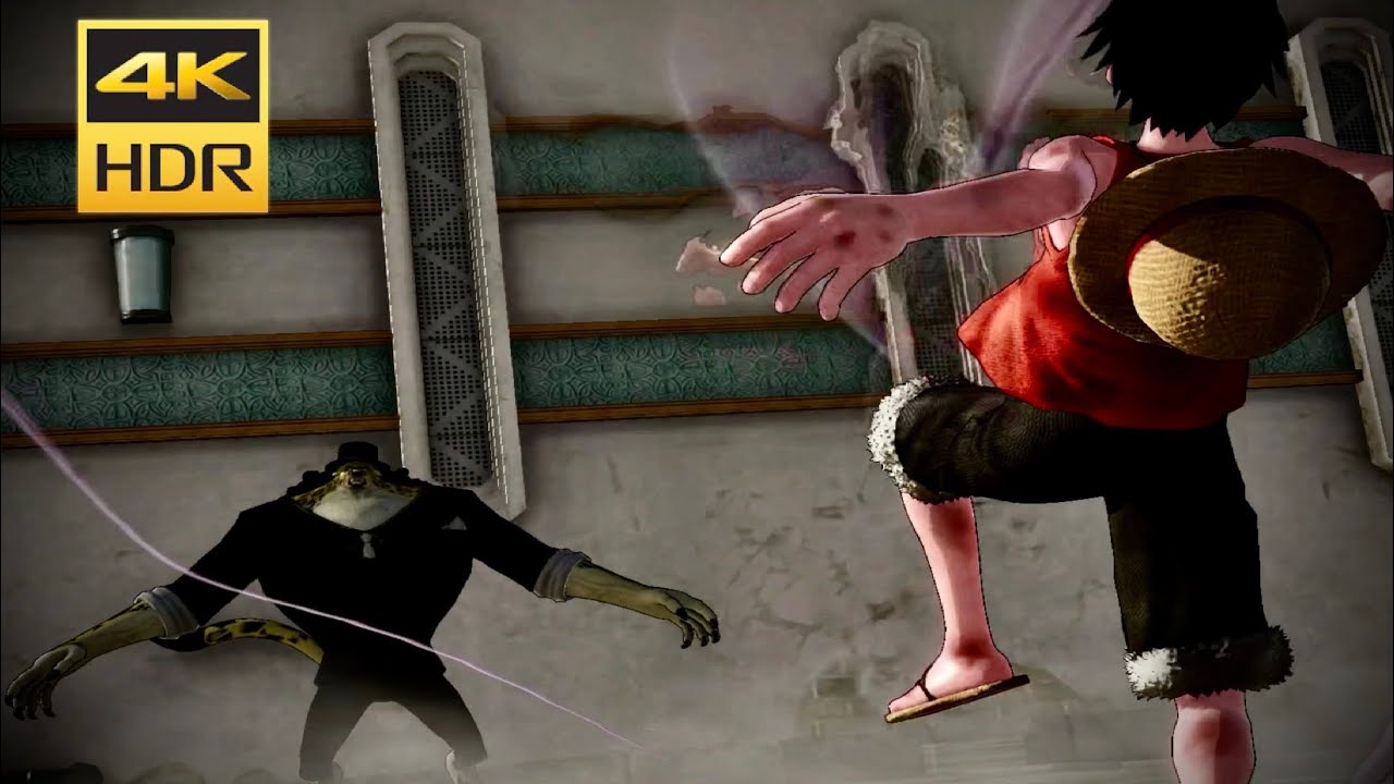 One Piece: Pirate Warriors 4 (PS5) 4K HDR 60FPS - Luffy vs Lucci (Boss