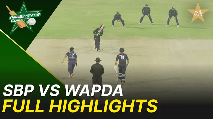 Full Highlights | SBP vs Wapda | President's Cup Grade I 2025-26 | PCB | M2V1S