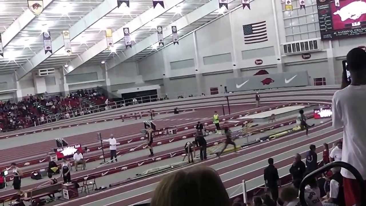 Girls 400 Meter Dash Finals Arkansas HS Invitational YouTube