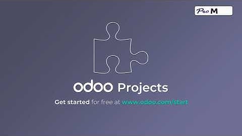 Odoo Project Agile and Open-Source Project Management