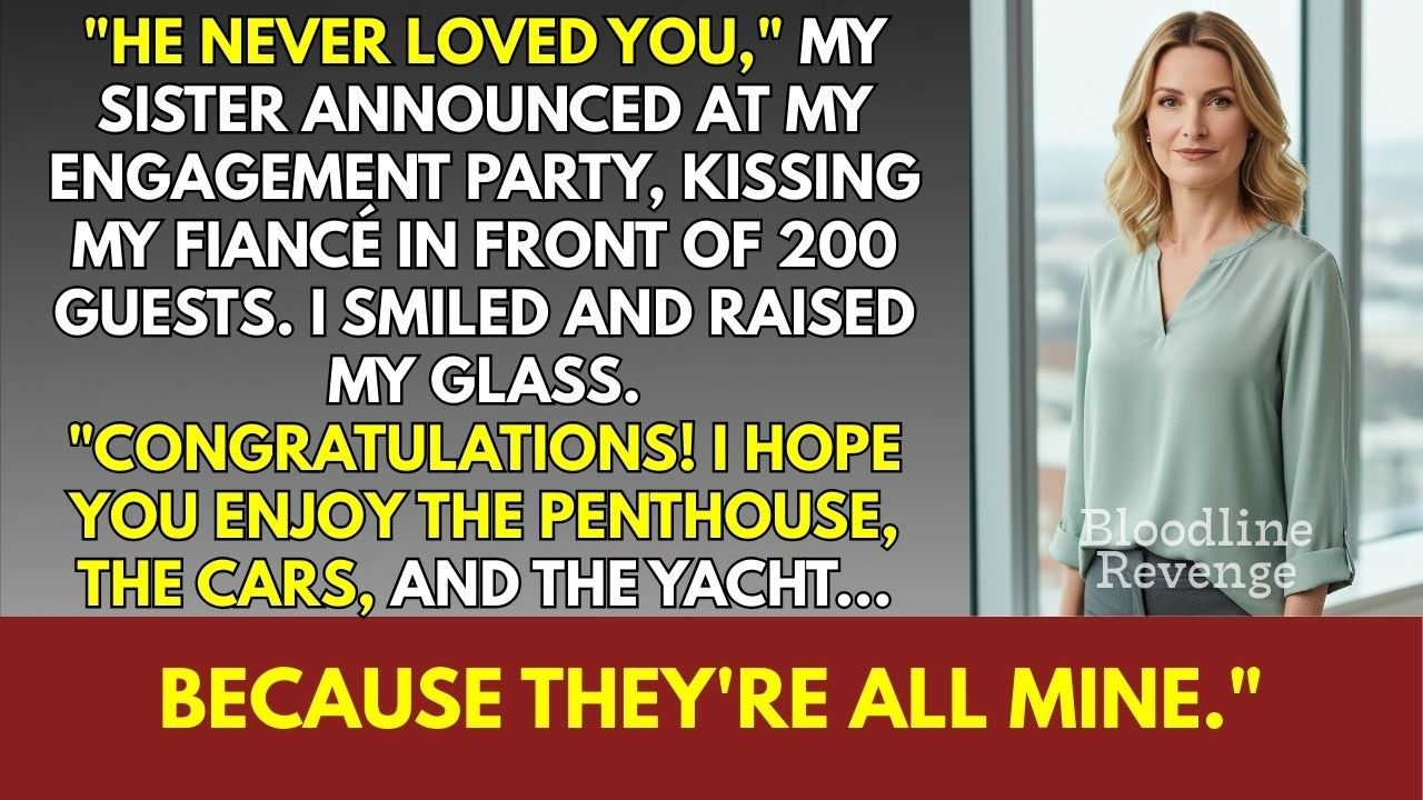 My Sister Stole My Fiancé at Our Engagement Party — But I Stole Her Entire Future