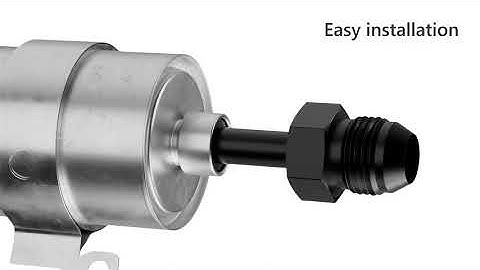 EVIL ENERGY AN Male to SAE Quick Disconnect Push On EFI Fitting Adapter