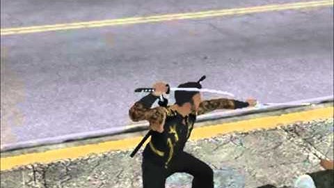 Saints Row 2 Dual Blades Gameplay