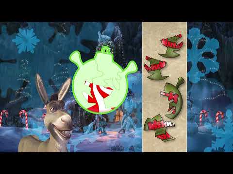 Donkey’s Christmas Shrektacular - Set Top Game - Donkey’s Decoration Scramble