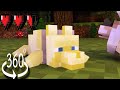 Minecraft 360° Animation | You Are A Wolf