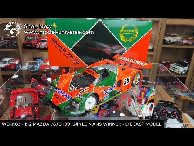 🔥 WERK83 - 1:12 Mazda 787B No.55 1991 24h Le Mans Winner
