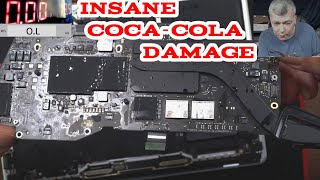 MacBook Pro A2338 liquid damage - unexpected fault! 820-02020 board