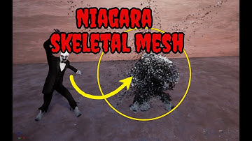 Niagara Skeletal Mesh, Module Scripts, and Materials