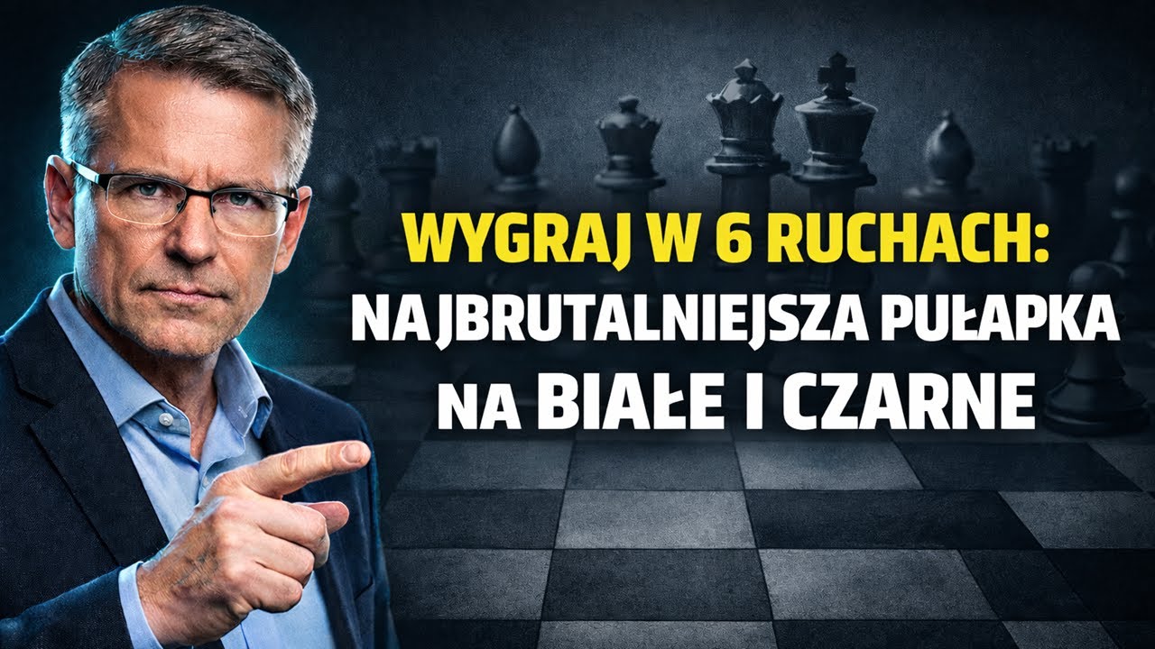 Wygraj w 6 ruchach: Najbrutalniejsza pułapka na Białe i Czarne