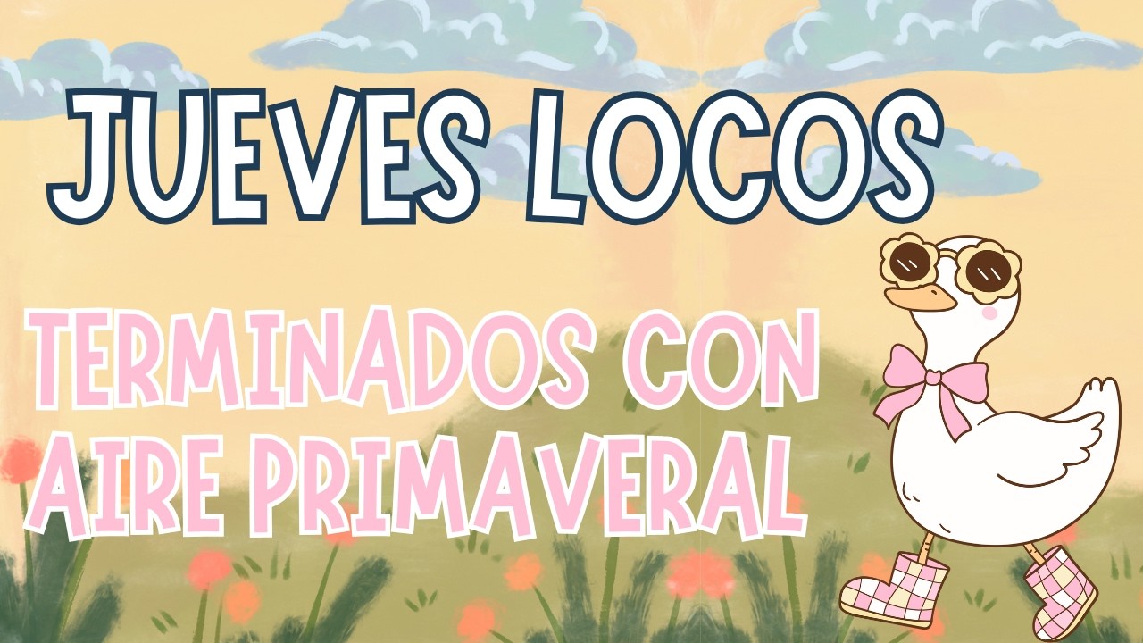Jueves locos🧵Terminados con aire primaveral + LA RULETA @Crucesconamor