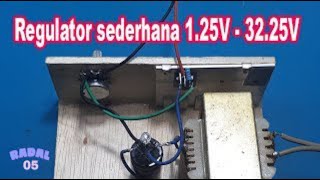 simple electronic project How to make a 1.25V32.25V LM317 Regulator Voltage reducer