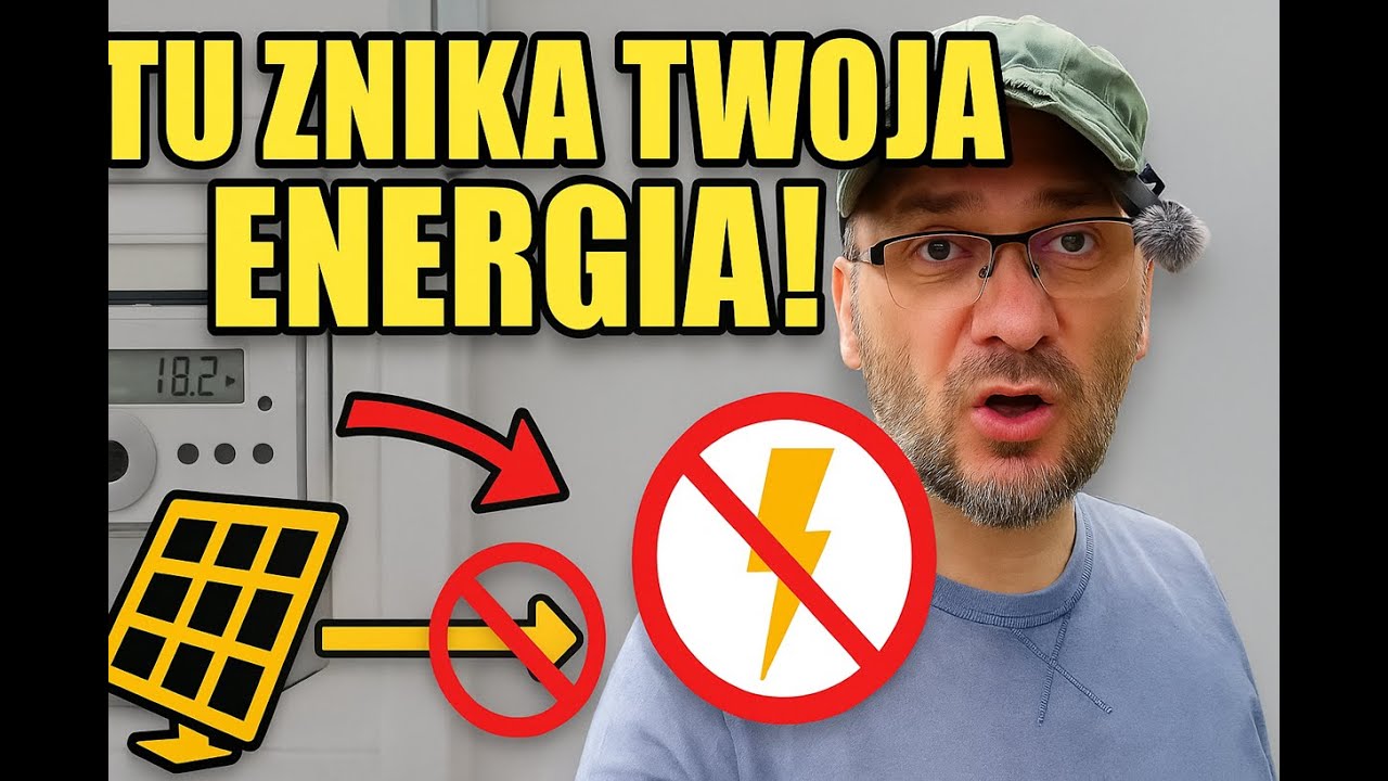 Miejsce, gdzie są największe STRATY ENERGII ELEKTRYCZNEJ wyprodukowanej przez fotowoltaikę? #offgrid
