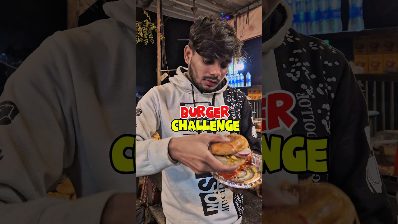 Day 5/365 || street🍔Food🍲challenge 💀🥵 | Mini vlog 