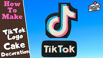TikTok TicTok Cake Topper Decoration Tutorial