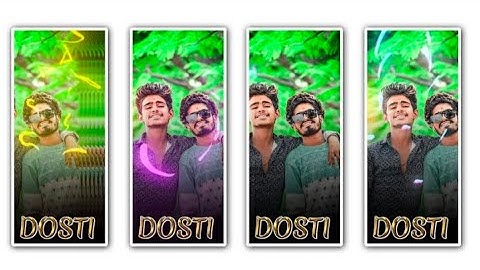 🍁 Alight motion video editing dosti| shake effect and lyric| full Project link| DM CREATION YT 32|🍁