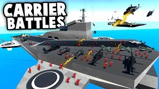 NEW Helicopter CARRIERS and AIRSHIPS! Epic Aerial BATTLES! (Ravenfield Best Mods)