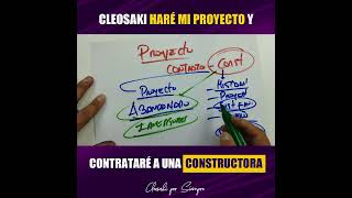 BIENES RAICES: Cleosaki hare mi proyecto y contratare una constructora