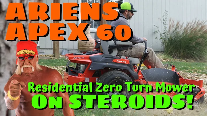 Ariens APEX 60 Zero Turn Lawn Mower Review | Residential Mower Commercial Quality