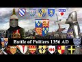 Battle of poitiers 1356 ad  hundred years war