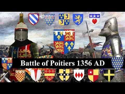 Battle of Poitiers 1356 AD - Hundred Years&rsquo; War