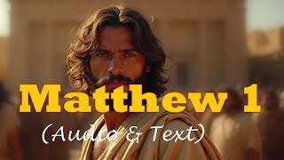 Matthew 1 | KJV AUDIO BIBLE (With Text & Images)