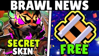 New HYPERCHARGE Skin *LEAKED?* | FREE x20 Rails | Brawl News