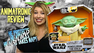 BABY YODA MOVES & TALKS!!! Star Wars The Child Mandalorian Animatronic Edition Unboxing & Review