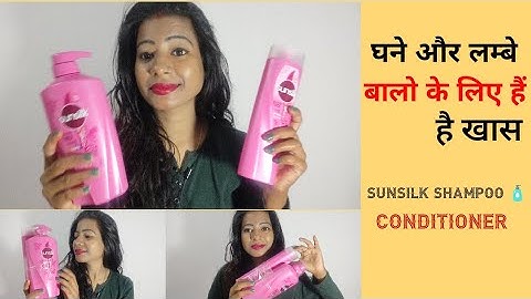 how to use Sunsilk shampoo + conditioner || Sunsilk Pink  shampoo honest review