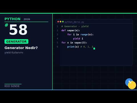 What Is a Python Generator? | Writing Memory-Efficient Code with yield