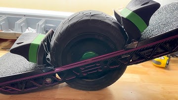 OneWheel GT: Saber Rails by Techrails installed!